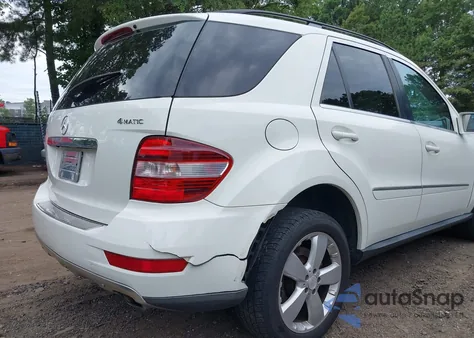 2010 Mercedes-Benz Ml 350 4Matic из США, поврежденный, VIN 4JGBB8GB8AA616190